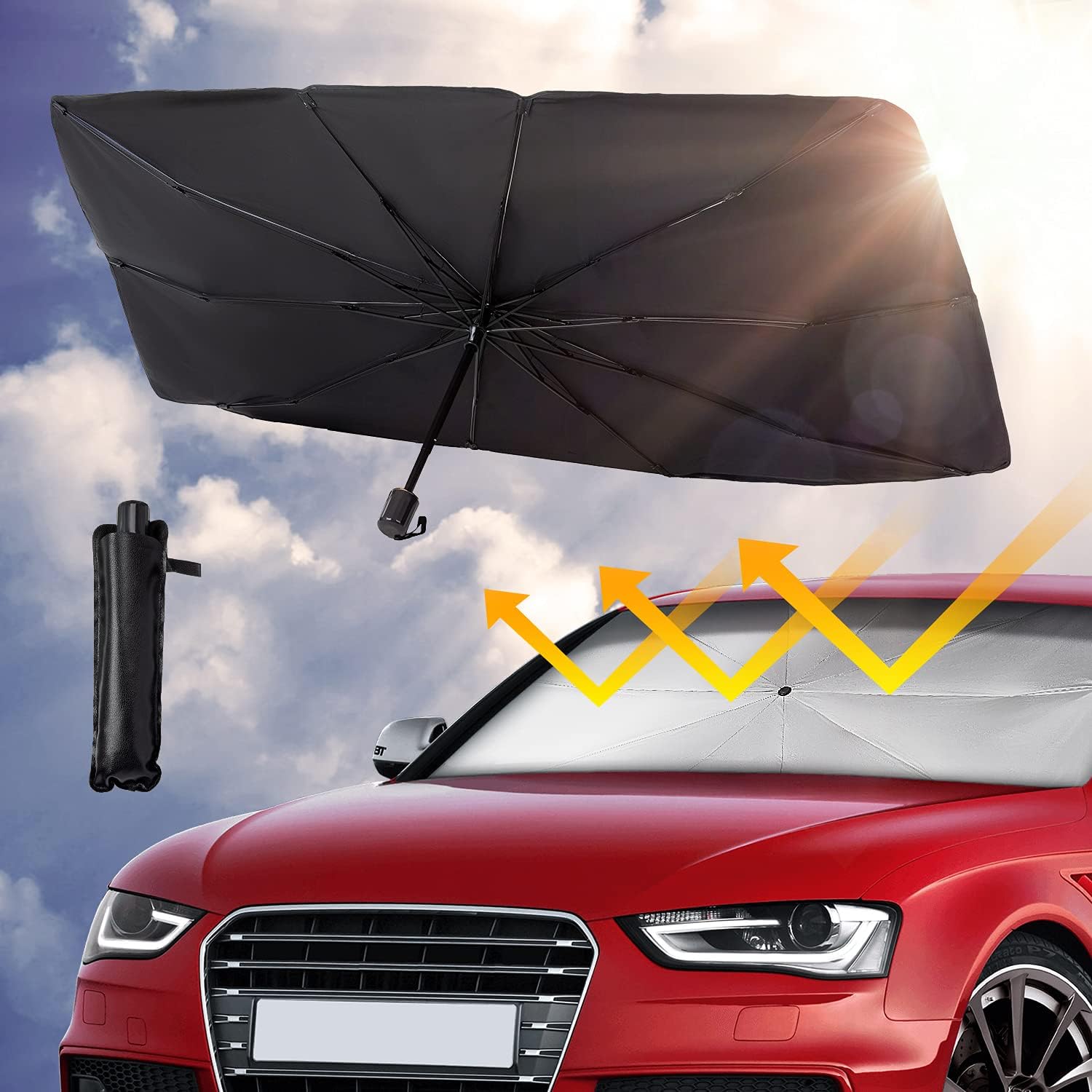 Car Windshield Sun Shade Umbrella
