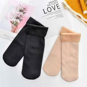 2 Pairs Ladies Velvet Cashmere Warm Socks For Ladiesā Thick Wool Socks for Autumn, Winter, Spring799