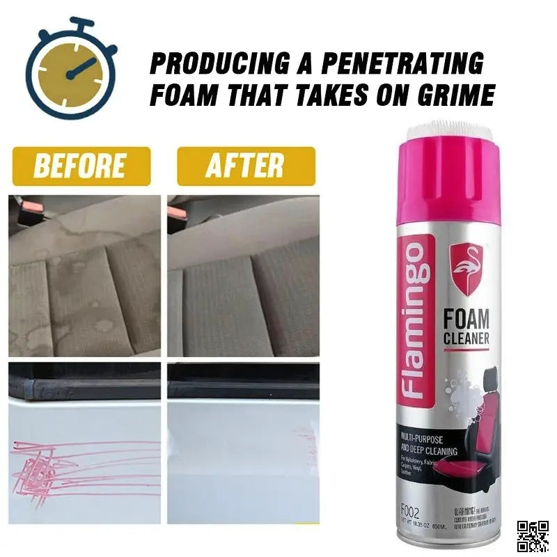 (Free Home Delivery) Multi purpose foam cleaner.
