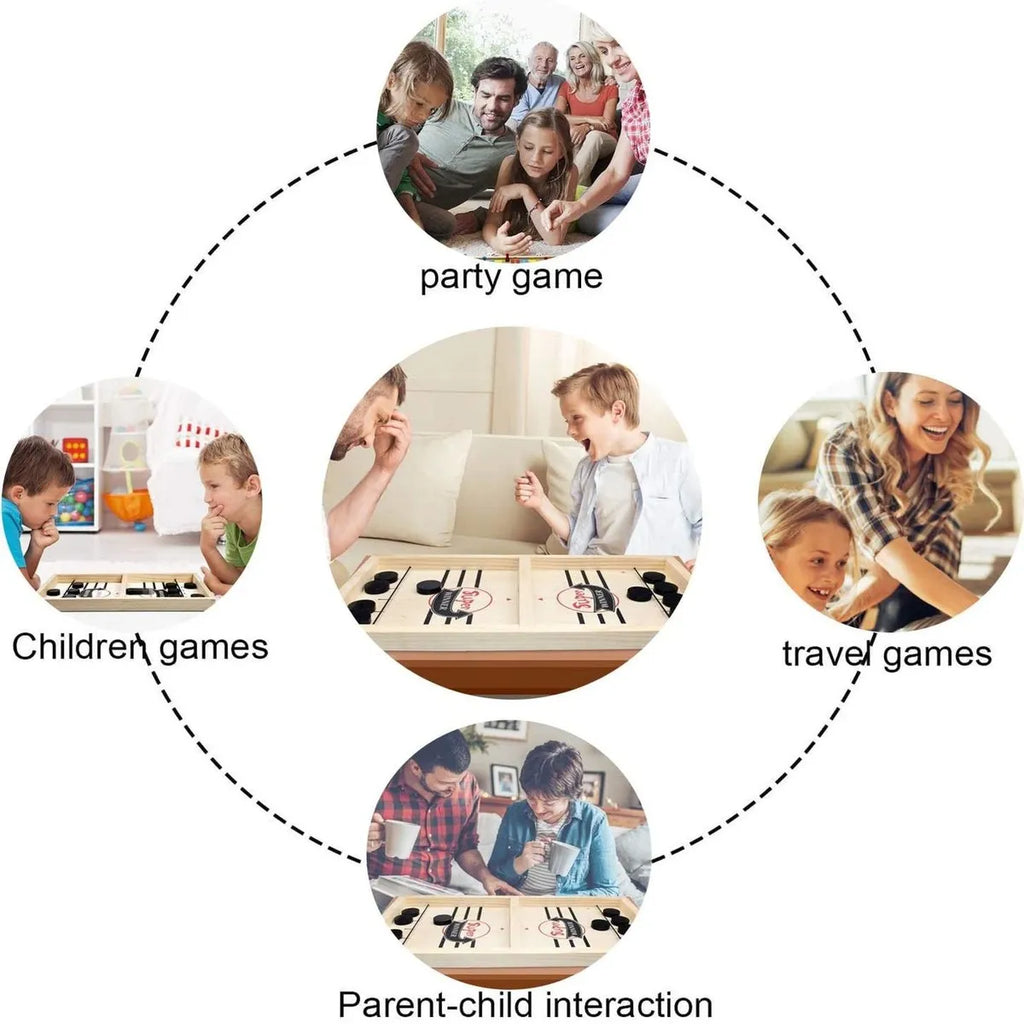 Fast Sling Puck Board Game