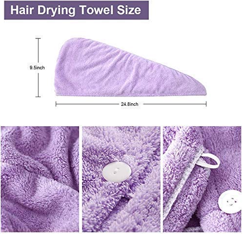Super Absorber Microfibre Hair Drying Towel. Free Shipping