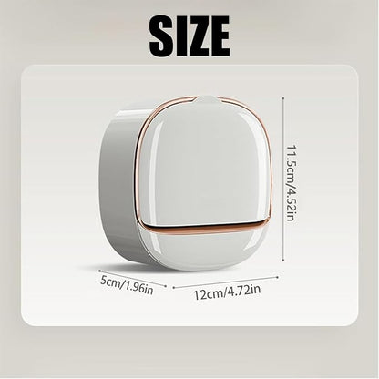 Luxury Wall Mounted Soap Holder with Drain Tray