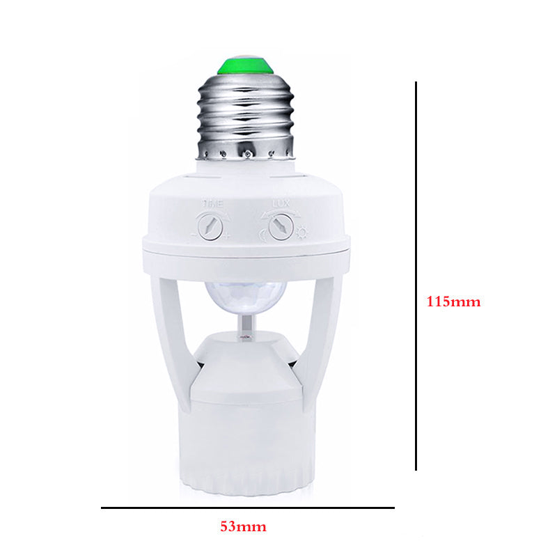 Motion sensor LED Bulb holder