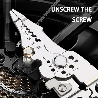 (Free Home Delivery) Multifunctional Wire Stripper Crimper Cable Cutter
