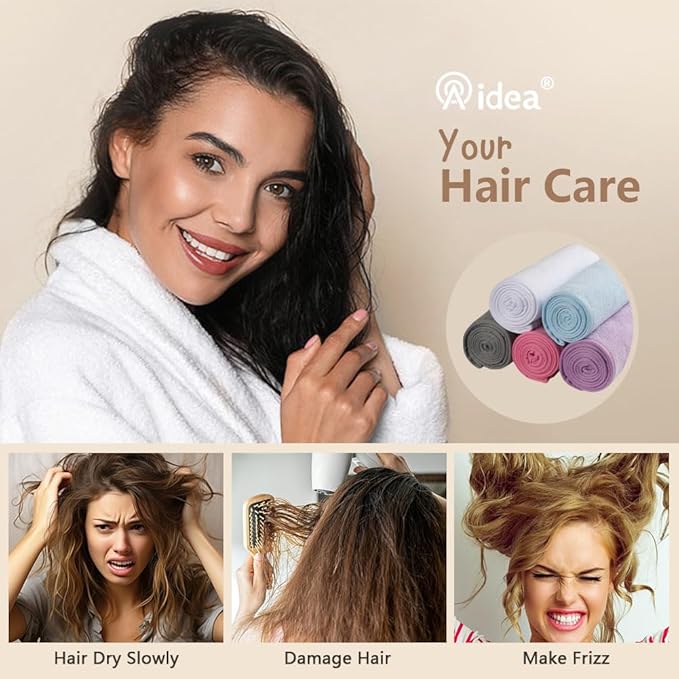 Super Absorber Microfibre Hair Drying Towel. Free Shipping
