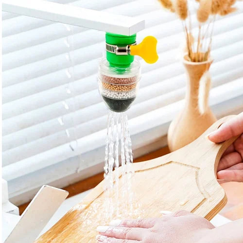 6 Layer Water Purifier Filter Faucet - Water Tap And Water Clean Purifier Filter