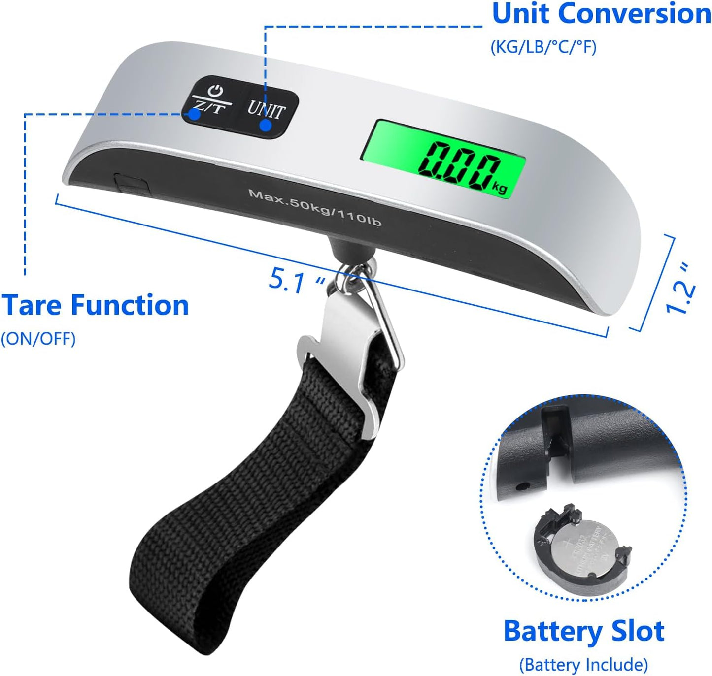Portable Digital Multipurpose Scale - FREE SHIPPING
