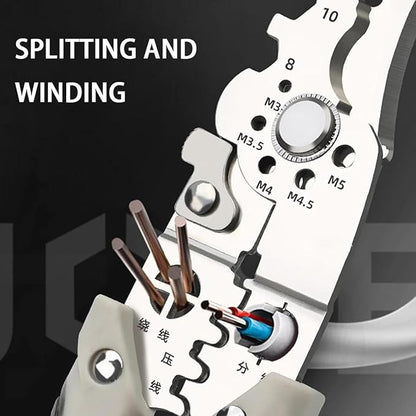 (Free Home Delivery) Multifunctional Wire Stripper Crimper Cable Cutter