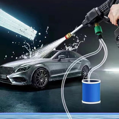 (Free Home Delivery)Rechargeable 48V Portable Car Wash Gun 💦⚡