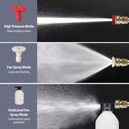 (Free Home Delivery)Rechargeable 48V Portable Car Wash Gun 💦⚡