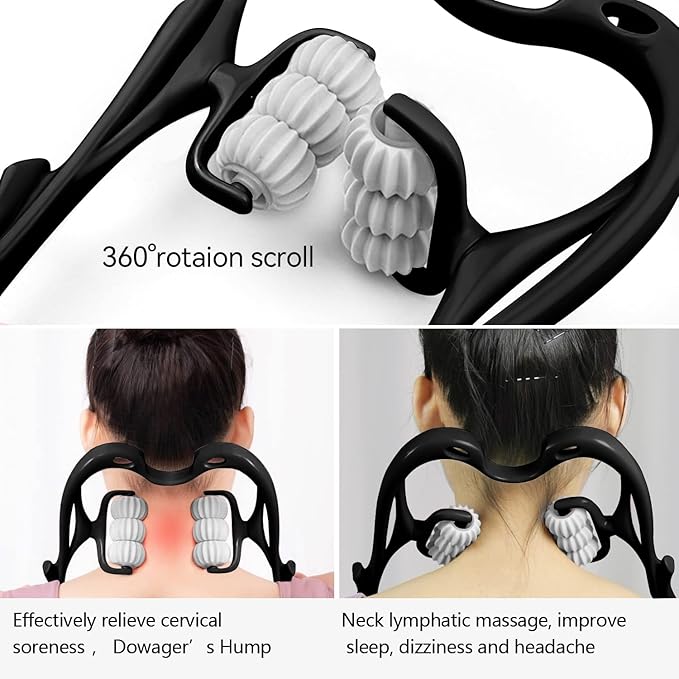 RelaxPro 6-Ball Massage Roller 💆‍♂️✨