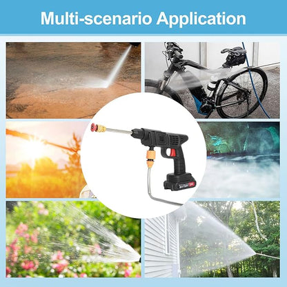 (Free Home Delivery)Rechargeable 48V Portable Car Wash Gun 💦⚡