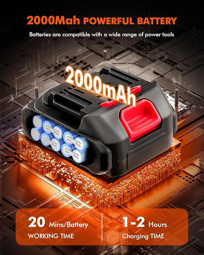 (Free Home Delivery)Rechargeable 48V Portable Car Wash Gun 💦⚡