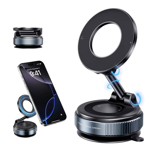 (Free Home Delivery) 360° Magnetic Car Phone Holder.