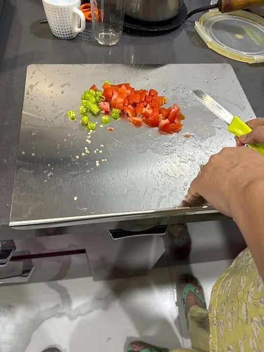 STAINLESS STEEL CUTTING BOARD ( Large size 48×40 cm )
