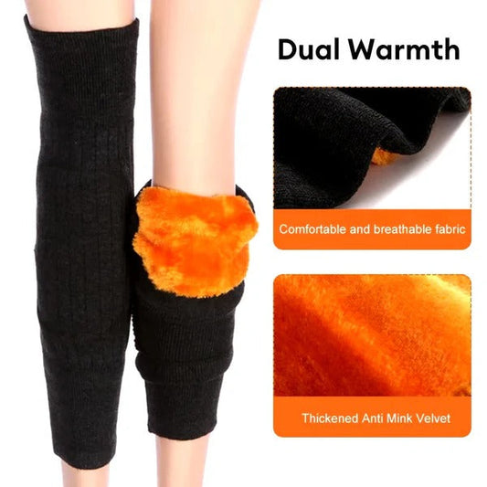 (Free Home Delivery) One Pair – Unisex Thermal Knee Warmers for Winter Pain Relief & Joint Support