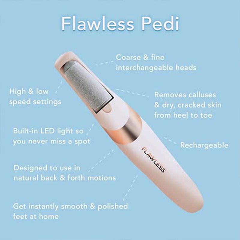 Flawless Pedi Electronic Tool File and Callus Remover